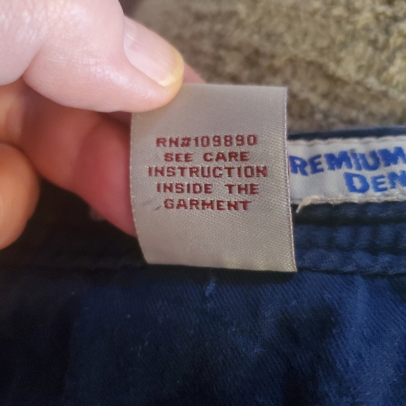 Seven 7 Premium Denim RustGold Rhinestone Embellished SZ 16 x32-33L Like New - Picture 11 of 17